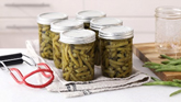 jars of green beans